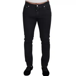 Quần Jean Nam Dolce & Gabbana D&G Slim GY07CDG8BQ7S9001 Màu Đen Size 48