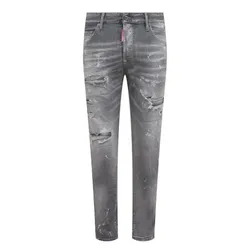 Quần Jean Nam Dsquared2  Skater Slim Fit S71LB1053 Màu Xám Size 44