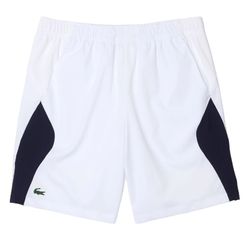 Quần Short Nam Lacoste De Tenis Sin Costuras Sport Para Hombre GH9420-522 Màu Trắng Xanh Size 3