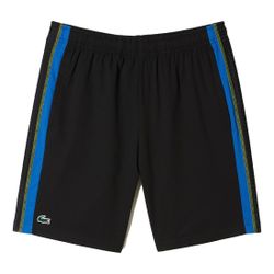 Quần Short Nam Lacoste Men's Recycled Polyester Tennis Shorts GH5201 - XIS Màu Đen Size 3