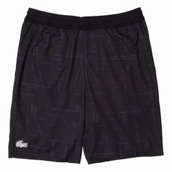 Quần Short Nam Lacoste Sports Color Matching Jacquard Pants Men's GH1044-Z7S Màu Đen Size 4
