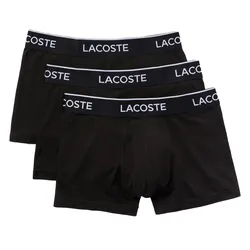Set Quần Lót Lacoste Casual Black Trunks 5H3389 - 031 Size S