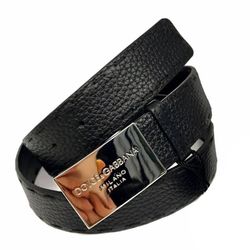 Thắt Lưng Nam Dolce & Gabbana D&G Belt Black BC3624 Màu Đen Size 100