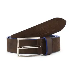 Thắt Lưng Nam Duca Di Morrone Belt AMALFI_TDM-BLUE Hai Mặt Màu Đen/Xanh Size 95-110
