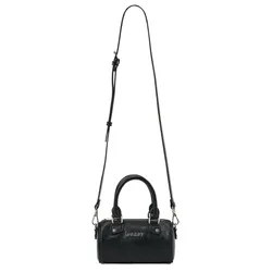 Túi Đeo Vai Nữ Nerdy Monogram Mini Cylinder PNES23AA21 Bag Màu Đen