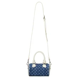 Túi Đeo Vai Nữ Nerdy Monogram Mini Cylinder PNES23AA21 Bag Màu Xanh Đậm