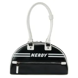 Túi Xách Tay Nerdy Mini Bowling PNEU23AA01 Màu Đen Trắng