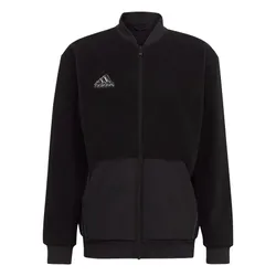 Áo Bomber Nam Adidas Sherpa Holiday Pack Essentials HL6920 Màu Đen