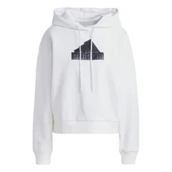 Áo Hoodie Adidas Future Icons Badge Of Sport IB8502 Màu Trắng Size S