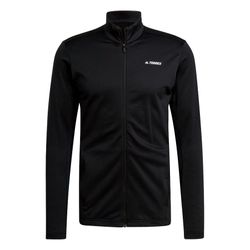 Áo Khoác Nam Adidas Terrex Multi Primegreen Full Zip Fleece Jacket GI7306 Màu Đen