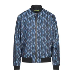 Áo Khoác Nam Versace Bomber Jacket Màu Xanh Size 50