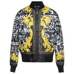 Áo Khoác Nam Versace Jacket Black/Gold 75GASD01 Màu Đen Vàng Size 46