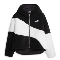Áo Khoác Nữ Puma Big Cat Kadın Siyah Polar Ceket 675370_01 Màu Đen Trắng Size M