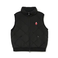 Áo Khoác Phao Ghi Lê Nữ MLB Vest New York Yankees 3FDVH0136-50BKS Màu Đen