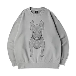 Áo Nỉ Sweater LifeWork Big Ladok Sweatshirt LW235MT990 Màu Xám