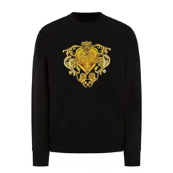 Áo Nỉ Sweater Nam Versace Jeans Couture B7GVB7EB Màu Đen Size XS
