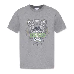 Áo Phông Nam Kenzo Grey Logo T-Shirt 5TS020 Màu Xám Size XS