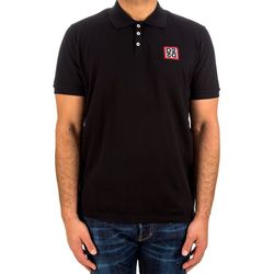 Áo Polo Nam Dsquared2 T-Shirt D2 Logo Màu Đen Size M