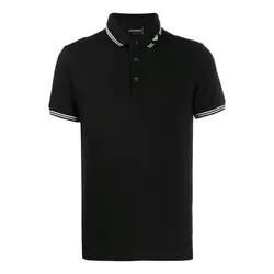 Áo Polo Nam Emporio Armani Short Sleeve Polo Shirt 6G1FP4 Màu Đen Size XS