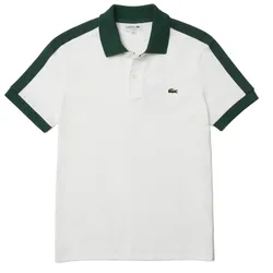Áo Polo Nam Lacoste Men's Classic Fit Contrast Collar Shirt PH9532 51 70V Màu Trắng Xanh Size 3
