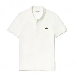 Áo Polo Nam Lacoste Slim Fit Pique Polo Shirt PH0921 70V Màu Trắng Size 2