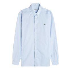 Áo Sơ Mi Dài Tay Nam Lacoste Men's Regular Fit Light Blue Shirt CH2933 T01 Màu Xanh Nhạt Size 38