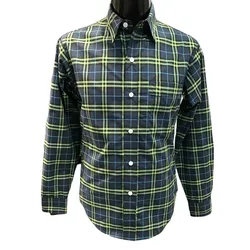 Áo Sơ Mi Nam Burberry Cotton Shirt 8001013 Màu Xanh Size S