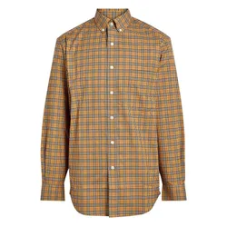 Áo Sơ Mi Nam Burberry Long Sleeve Shirt 8003852 Màu Be Vàng Size XS