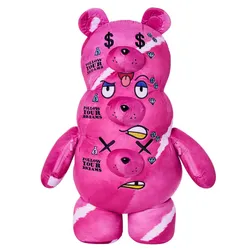 Balo Sprayground Bear 3 Headed Bear BP Teddy Màu Hồng