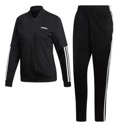 Bộ Thể Thao Nữ Adidas Back 2 Basics 3-Stripes Track Suit DV2428 Màu Đen Size M