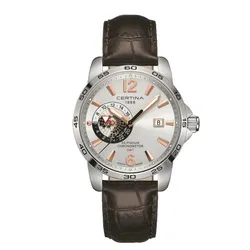 Đồng Hồ Nam Certina Podium GMT Watch C034.455.16.037.01 Màu Nâu 