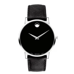 Đồng Hồ Nam Movado Museum Classic Men’s Watch 0607194 Màu Đen