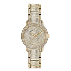 Đồng Hồ Nữ Michael Kors Darci Pavé Watch 33mm MK6547 Màu Vàng Gold 
