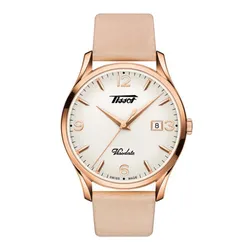 Đồng Hồ Tissot Heritage Visodate Watch T118.410.36.277.01 Màu Be 