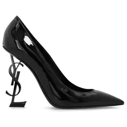 Giày Cao Gót Nữ Yves Saint Laurent YSL Opyum Pointed Toe Pumps Màu Đen Size 35.5