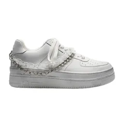 Giày Sneaker Nam Cat & Sofa AF White AC121 Màu Trắng