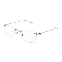 Gọng Kính Unisex Montblanc MB0241O_001.J Màu Bạc
