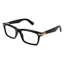 Kính Mắt Cận Nam Cartier Black Glasses CT0420O 001 Màu Đen