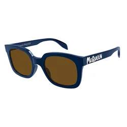Kính Mát Unisex Alexander Mcqueen AM0348S 004 Màu Nâu Xanh