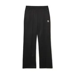 Quần Ống Rộng Nữ MLB Logo New York Yankees 3FPTB2134-50BKS Màu Đen