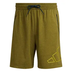 Quần Short Nam Adidas Ti 3Bar Sho HK9540 Màu Xanh Green Size XS 7in