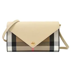 Túi Đeo Chéo Burberry Hannah Multi-Card Crossbody Bag 8073157 Màu Be Kẻ