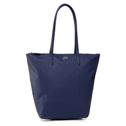 Túi Tote Nữ Lacoste Handbag Vertical Shopping Bag NF1890PO D55 Dark Blue Màu Xanh Navy