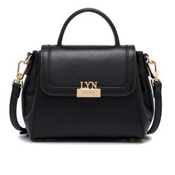 Túi Xách Nữ Lyn Jenice Mini Top Handle Handbags Black LL23FBF024 Màu Đen
