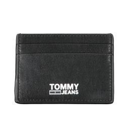 Ví Đựng Thẻ Nam Tommy Hilfiger Card Holder Wallet  AM0AM07537_NERO_BDS Màu Đen