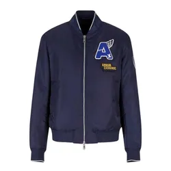 Áo Bomber Armani Exchange Blouson Jacket 3KZB22ZNJWZ Màu Xanh Navy Size S