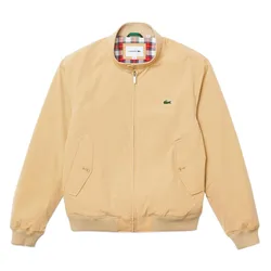 Áo Khoác Nam Lacoste Men's Light Twill Jacket BH0538 00 02S Màu Beige Size 50