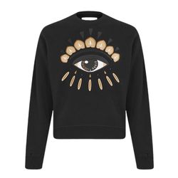 Áo Nỉ Sweater Kenzo Icon Eye 5SW1144XC99 Màu Đen Size XS