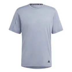 Áo Thun Nam Adidas Base Yoga Workout T-Shirt IB7886 Màu Xanh Size S