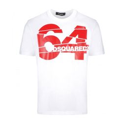 Áo Phông Nam Dsquared2 64 Tshirt S71GD0764 Form To Màu Trắng Size M